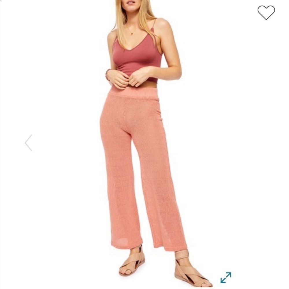 NWT Free People Summer Nights Wide Leg Pants - Picture 5 of 5